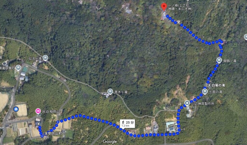 稲荷山山頂 末広大社